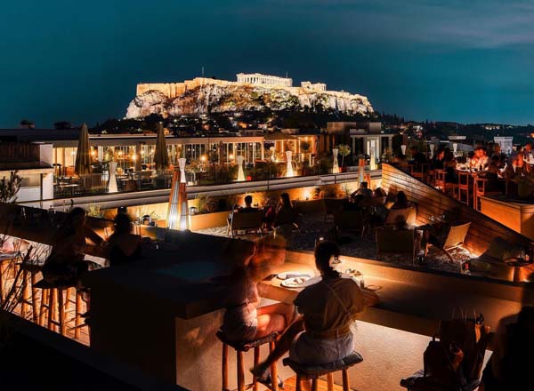 Ermou 18 Beyond The Horizon Rooftop Bar In Athens The Rooftop Guide