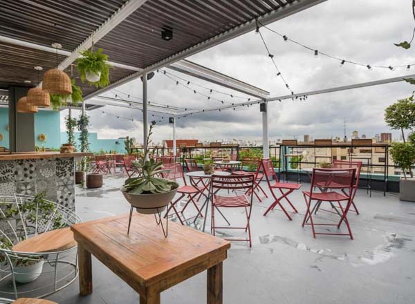 The Rooftop At Selina Palermo Rooftop Bar In Buenos Aires The