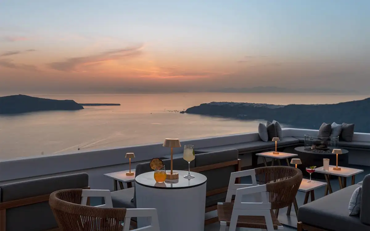 Rooftop Bar Santorini