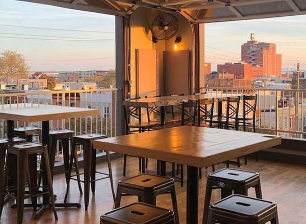 The Chasseur Rooftop bar in Baltimore The Rooftop Guide