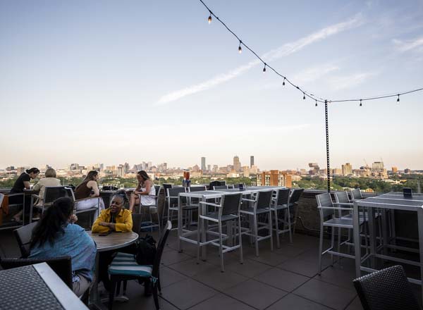 Rooftop bar Over the Charles Rooftop Bar in Boston