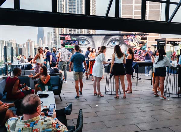 The J. Parker - Rooftop Bar In Chicago | The Rooftop Guide