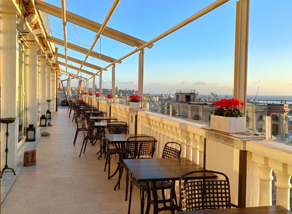 Grand Hotel Savoia Rooftop - Rooftop bar in Genoa | The Rooftop Guide