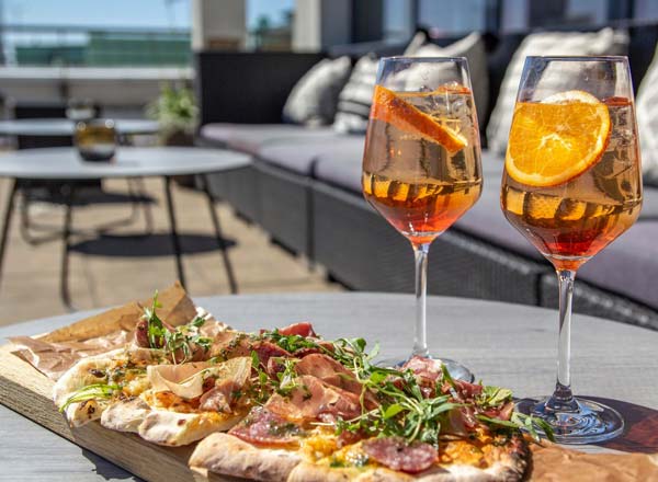 Rooftop bar Odins TAK at Hotel Odin in Gothenburg