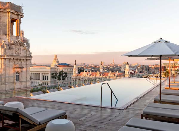 Gran Hotel Manzana Kempinski Rooftop - Rooftop bar in Havana | The ...