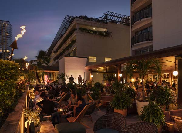 Hideout At The Laylow Rooftop Bar In Honolulu Hi The Rooftop Guide