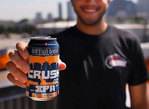 Crush City IPA from Buffalo Bayou Brewing Company - Available near