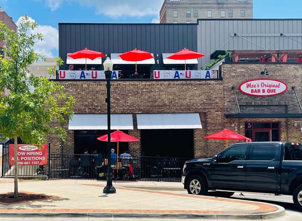 Moe's Original BBQ - Rooftop bar in Huntsville | The Rooftop Guide