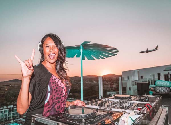 Rooftop bar The Ninth in Ibiza