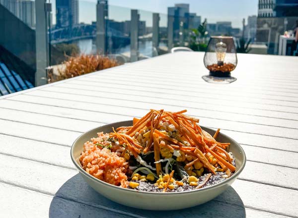 Rooftop bar Estrella Cocina in Jacksonville