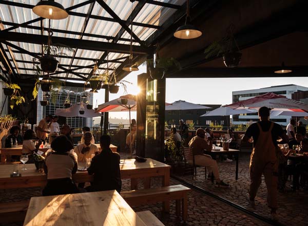 Rooftop bar Artistry JHB in Johannesburg