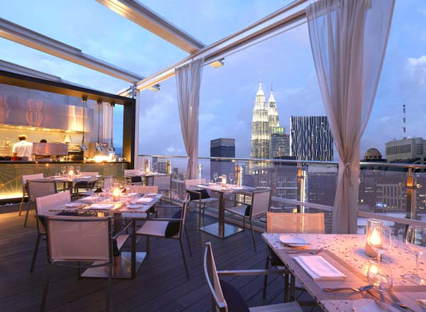 Rooftop bar Cielo KL in Kuala Lumpur