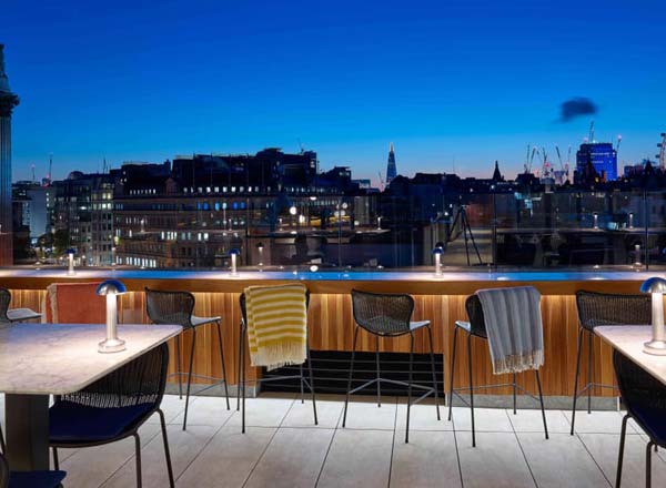 The Rooftop at The Trafalgar St. James - Rooftop bar in London | The ...