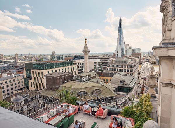 London, a cool rooftop bar and reviewing shapewear from Maidenform