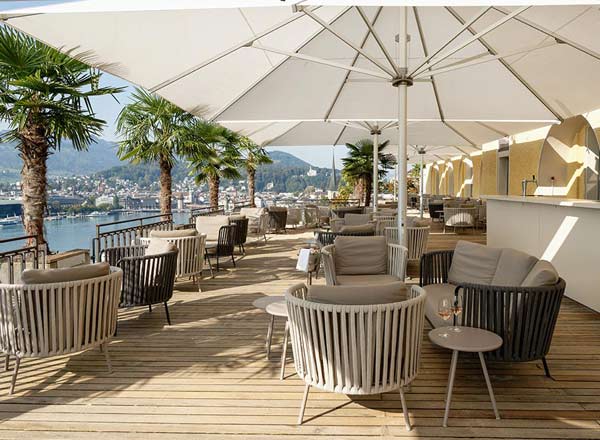 Montana Beach Club - Rooftop bar in Lucerne | The Rooftop Guide