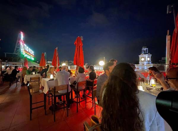 Rooftop bar Restaurante Terraza Puertalsol in Madrid