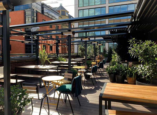 BrewDog DogHouse - Rooftop bar in Manchester | The Rooftop Guide