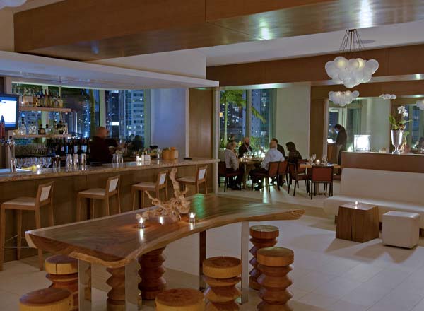 top of the building @ Area 31 restaurant - Picture of Zuma Miami
