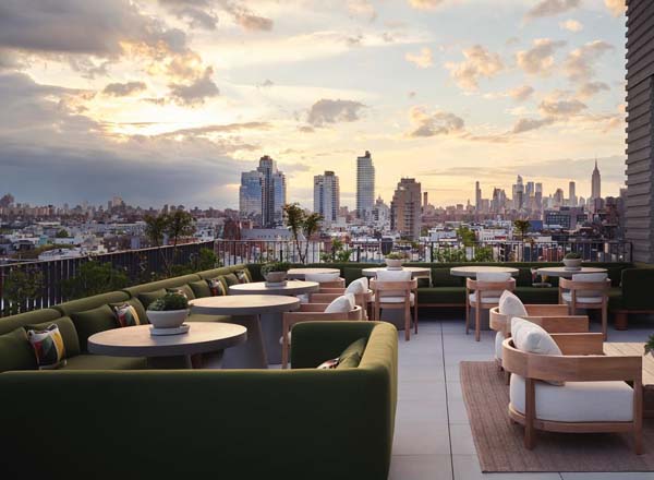 Rooftop bar elNico Rooftop in NYC