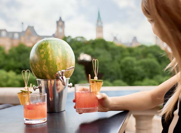 La Terrasse at Fairmont Chateau Laurier - Rooftop bar in Ottawa | The