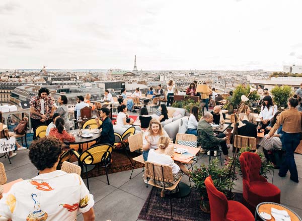 Créatures Paris - Rooftop bar in Paris