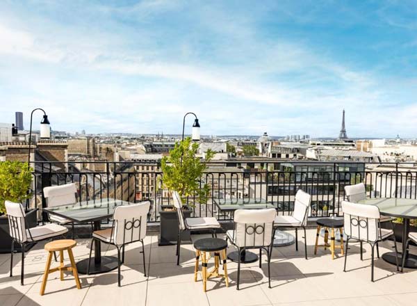 Party on the Rooftop at Galeries Lafayette Paris