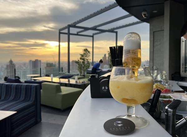 Celeste Revolving Skybar Restaurant Rooftop Bar In Phnom Penh The 12220 ...