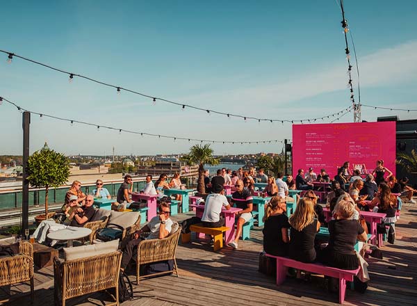 Rooftop bar SUS - Stockholm Under Stjärnorna in Stockholm