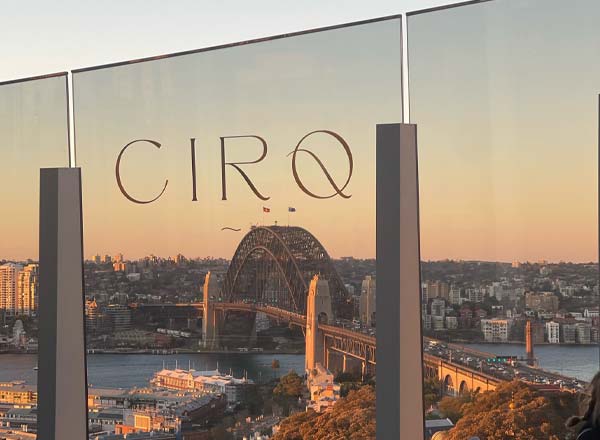 CIRQ Bar Lounge Rooftop bar in Sydney The Rooftop Guide