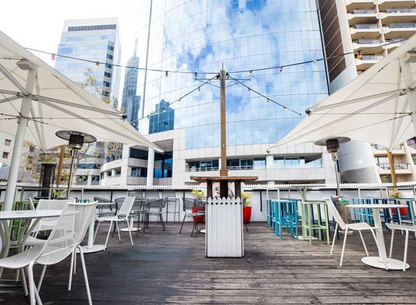 Rooftop bar The Bristol Arms in Sydney