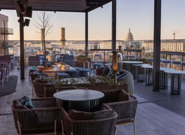 Smoke & Mirrors - Rooftop bar in Washington DC | The Rooftop Guide