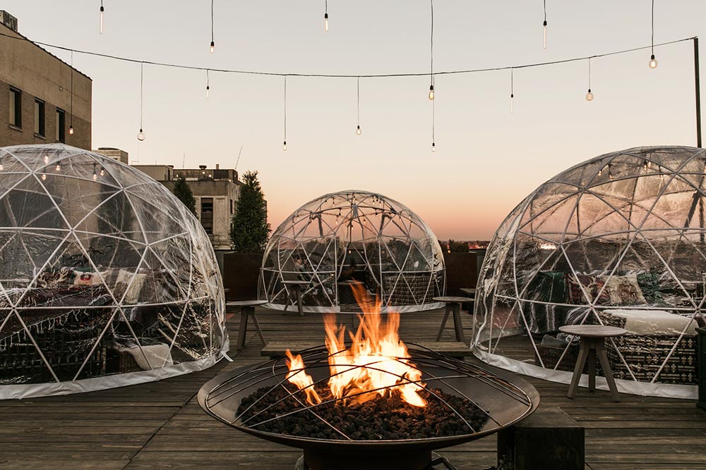 Rooftop Igloos On Rooftop Bars 21 Complete List