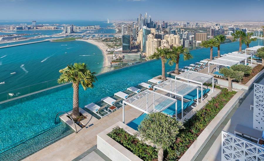 Dubai Rooftop Pool